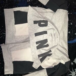 Victoria's Secret PINK Light Gray Hoodie